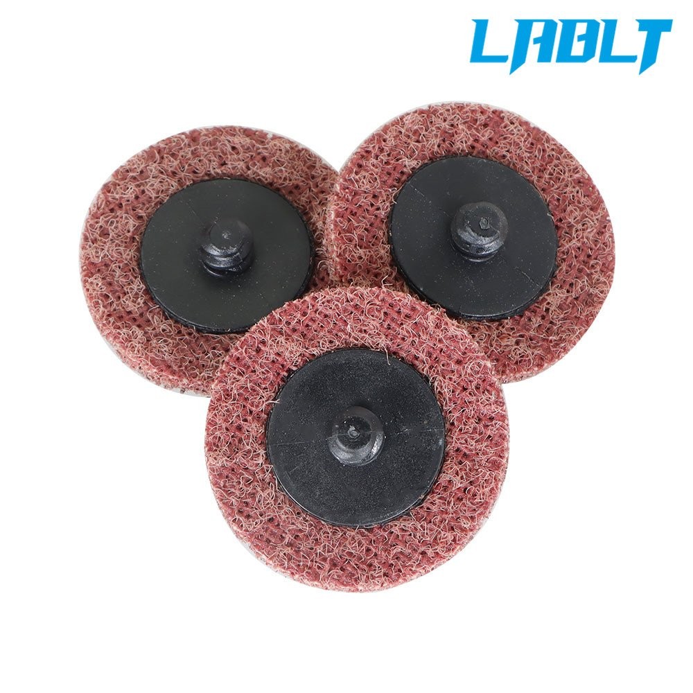 LABLT 50×2" Medium Surface Conditioning Discs Roll Lock Die Grinder Sanding Pads