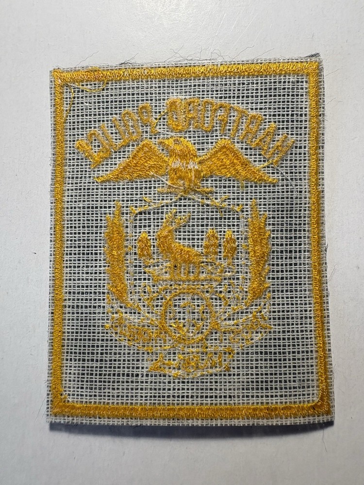 Hartford Connecticut Police Patch