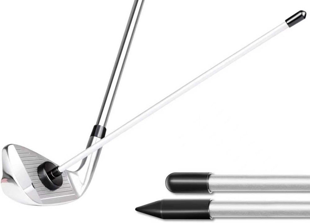 2 Pack Collapsible Golf Alignment Sticks & 1 Pack Golf Magnetic Alignment Rods,