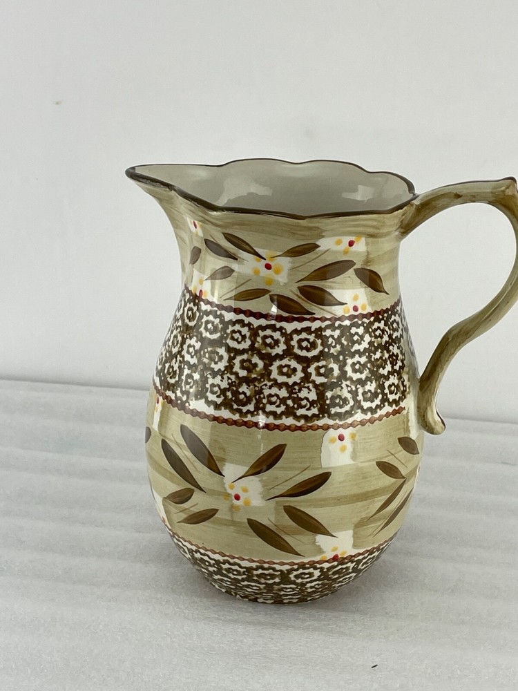 Temptations Old World Brown 1.5 QT Pitcher