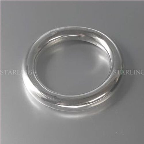 Teething Ring Grasping Ring 925 % Sterling Silver For Baby Rattle (V2)