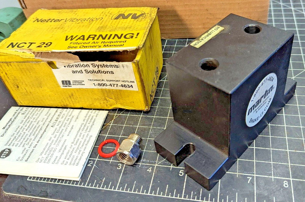 Netter NCT 29 Pneumatic Turbine Vibrator WORKING PULL [Z3B5]