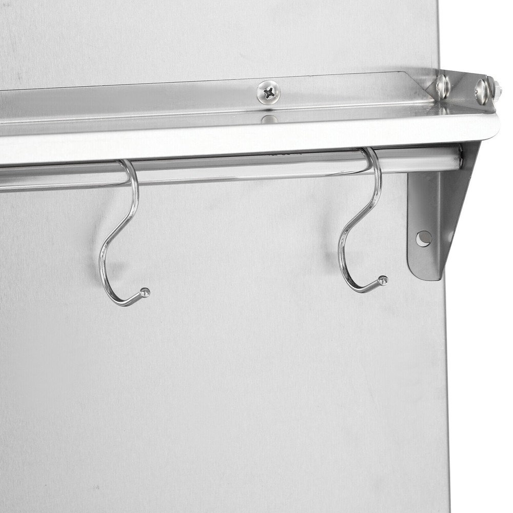 Stylish Range Backsplash with Storage Shelf for Easy Wall Mounting
