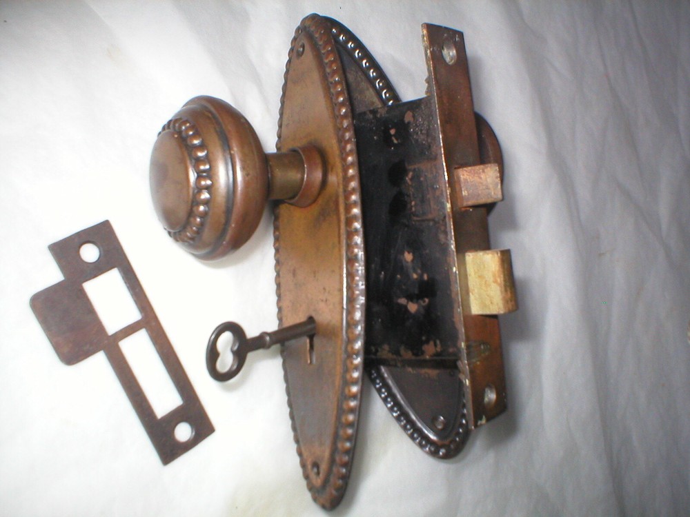 Antique Victorian Era Door Hardware