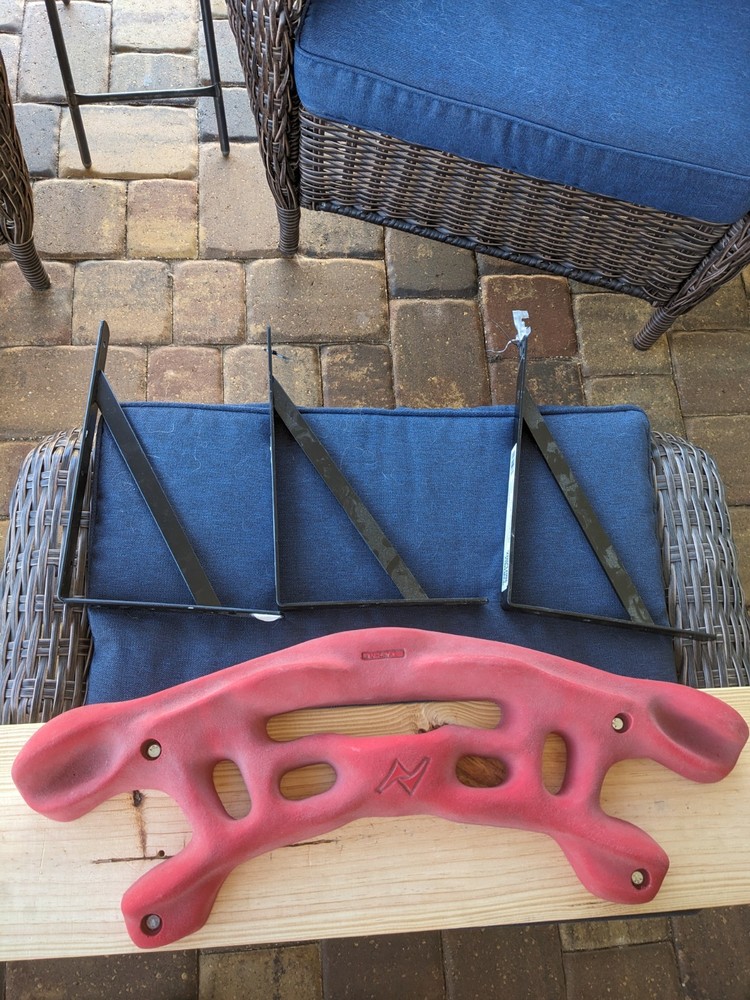 Rock Climbing Wall Mount and Practice Board