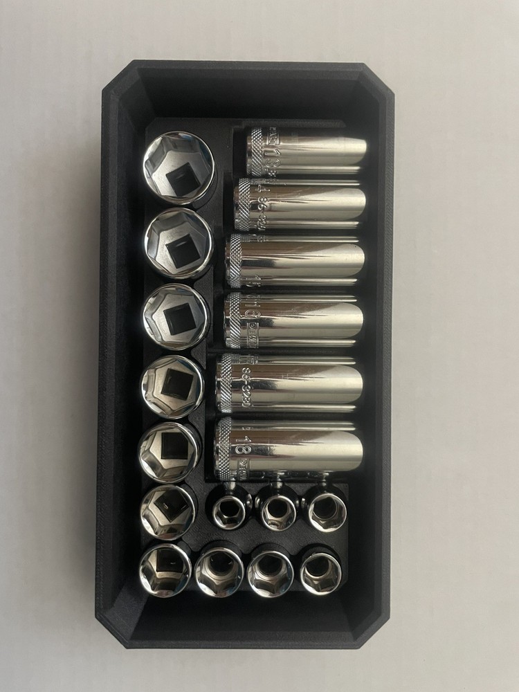 Compact PACKOUT Socket Organizer Tray Milwaukee Storage Expansion