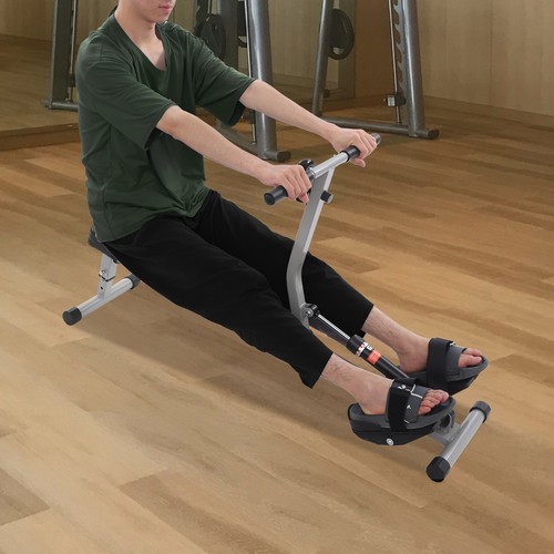 Rowing Machine Adjustable Foldable Rowing Exercise Machine Fitness Freestanding
