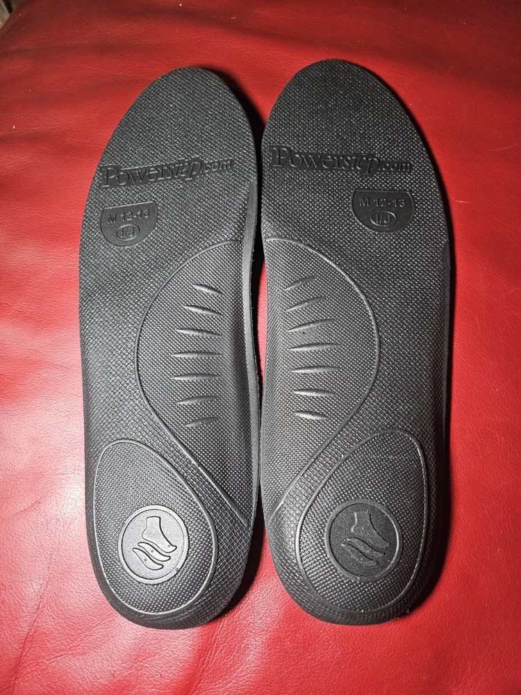 Powerstep ProTech Low Arch Insoles Men's 12-13 I/J