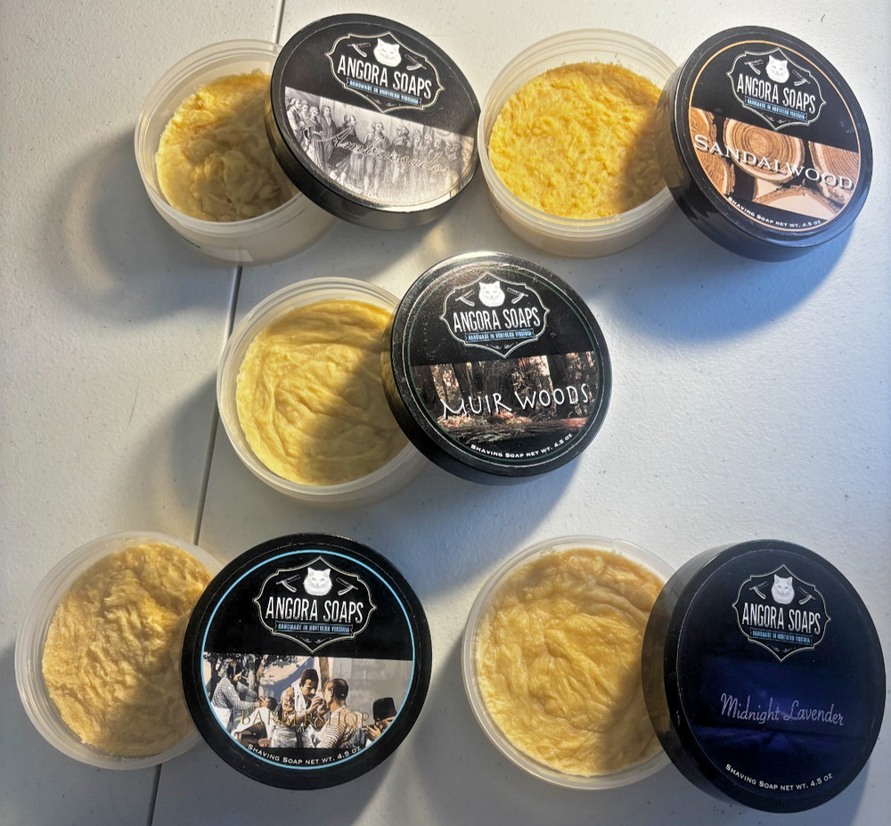 Angora Soaps Shave Soaps
