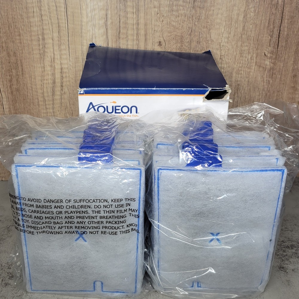 Aqueon QuietFlow Replacement Filter Cartridge Large 12 Pack New Open Box NOB