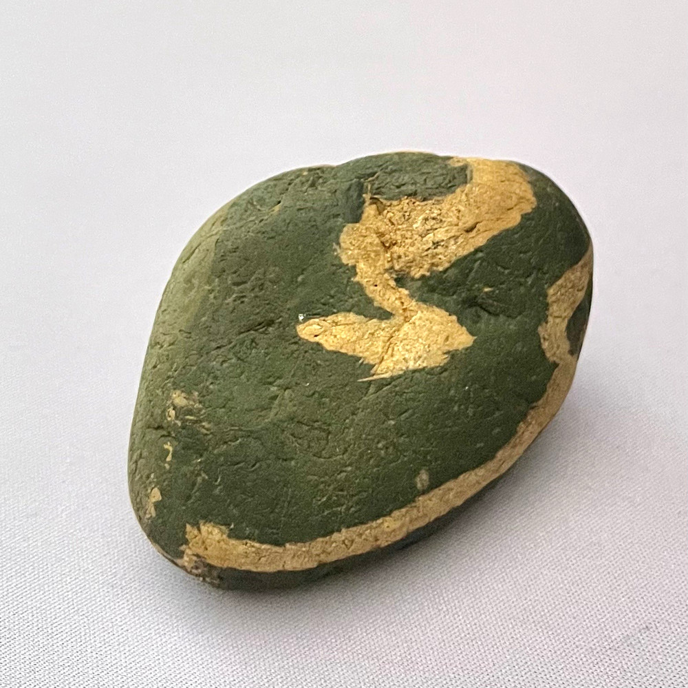 Cool Lightning Bolt Rock - As Found - So. Utah - 3"