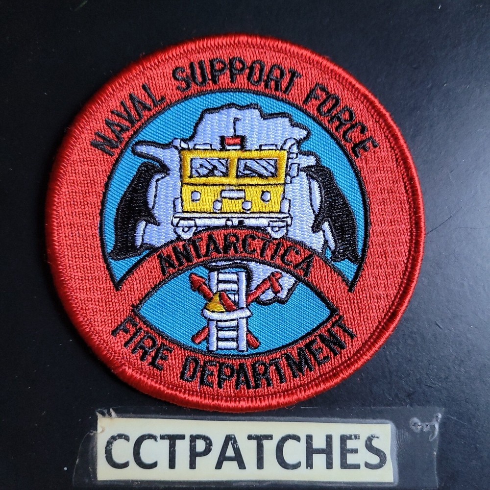 ANTARCTICA, NAVAL SUPPORT FORCE FIRE DEPARTMENT PATCH