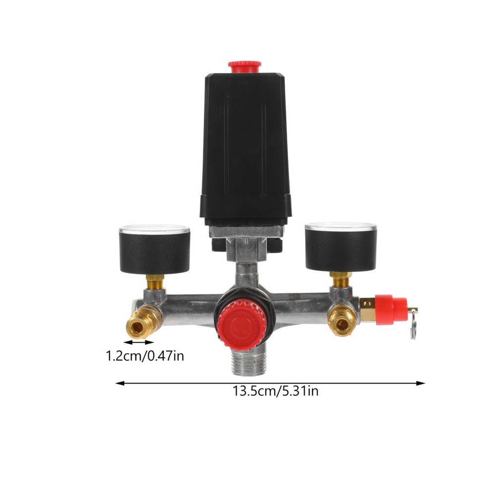 Air Compressor Pressure Valve Adjustable Switch Single-hole Reducing