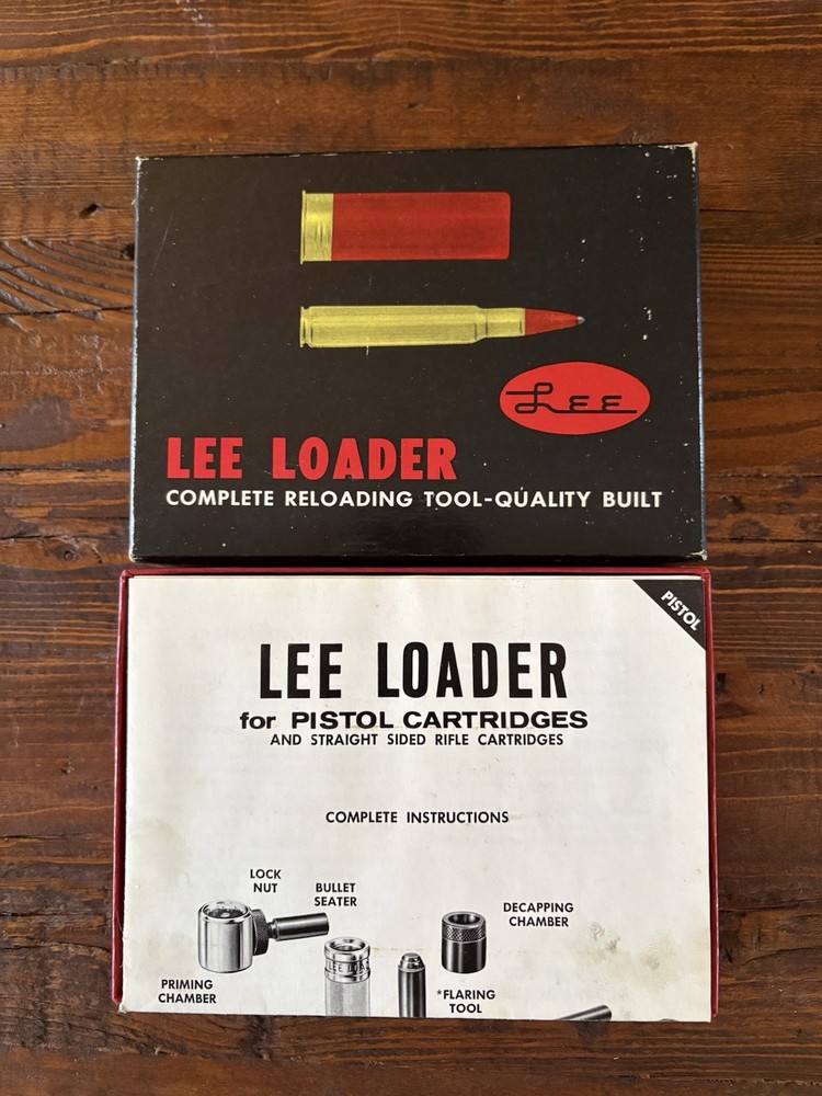 Lee Loader .38 Special/.357 Magnum Reloading Kit.