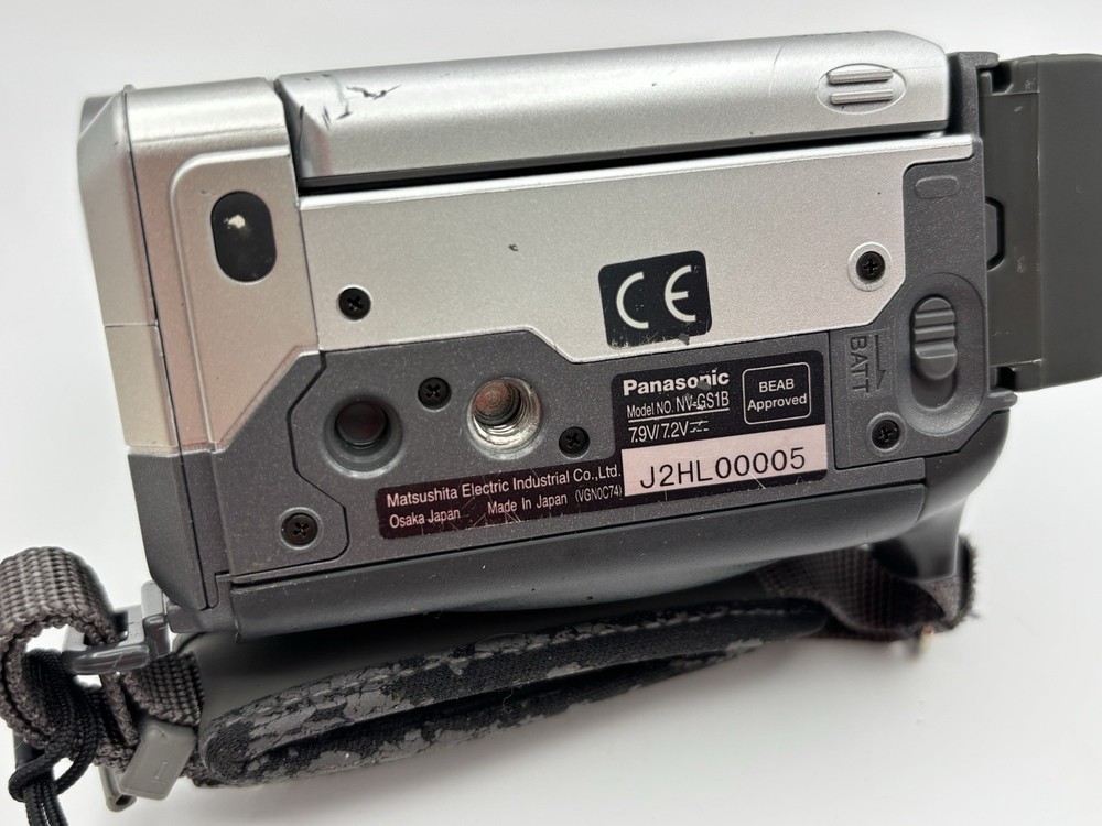 Panasonic GS1B Camcorder With Charger - Grey
