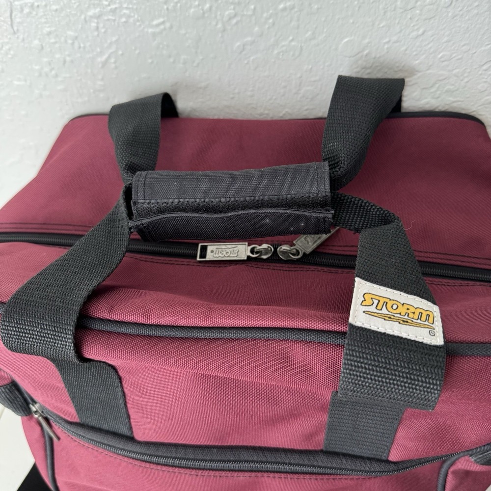 Storm single bowling bag maroon should strap