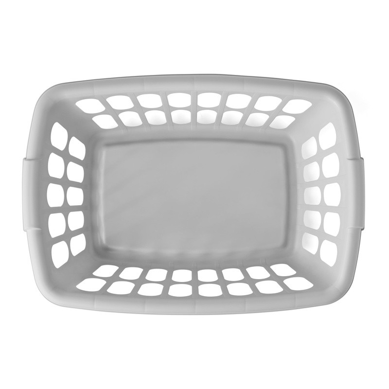 1.5 Bushel Rectangular Laundry Baskets 6 Pack Easy Carry Lightweight Storage New