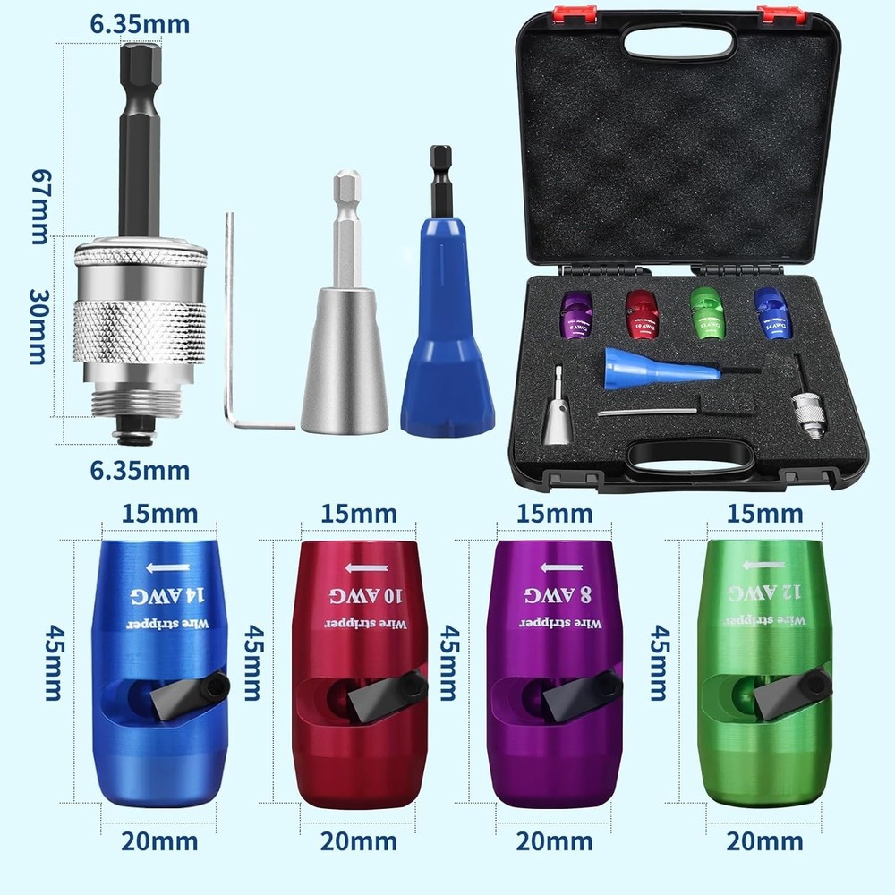 Professional Electrician Wire Stripping Tool for Drill – Boost Efficiency 30X