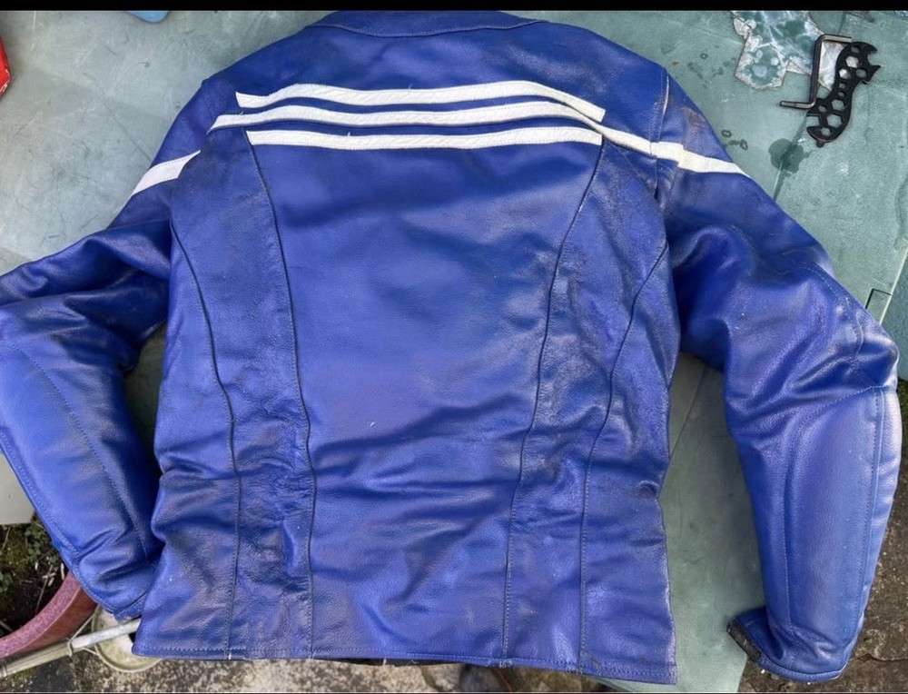 Captain America Motorcycle Jacket Large