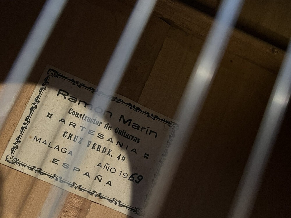 Ramon Marin Guitar 1969