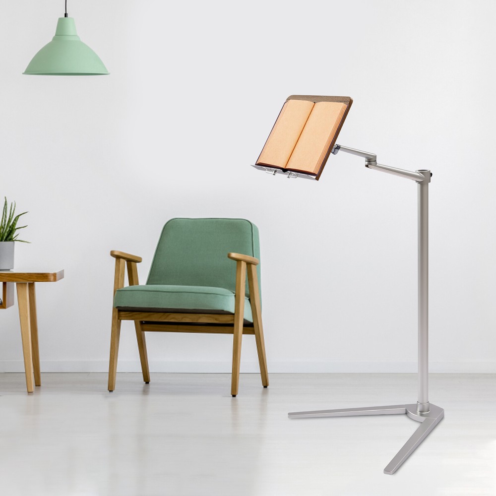 Adjustable Height Book Holder Floor Stand – Ergonomic Reading Support