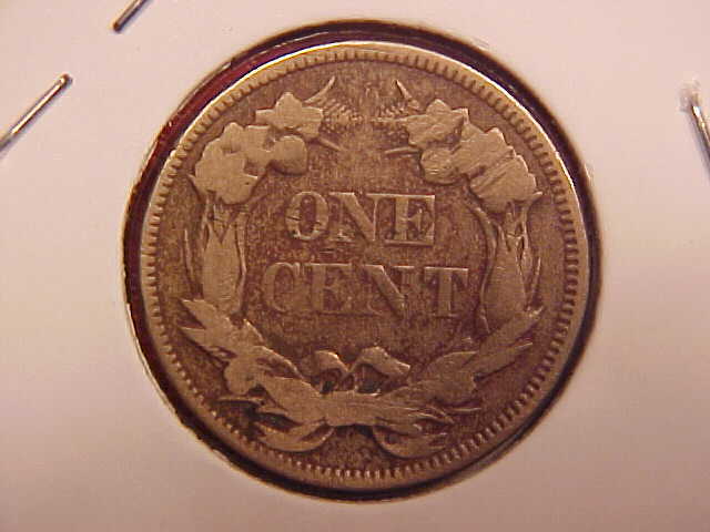 1857 FLYING EAGLE CENT - F - SEE PICS! - (X1967)