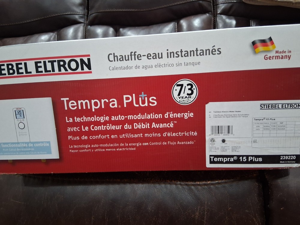 Tempra Pro 15 Plus Hot Water Heater