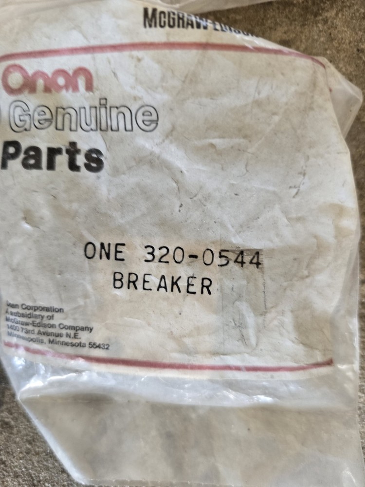 Onan Circuit Breaker 320-0544