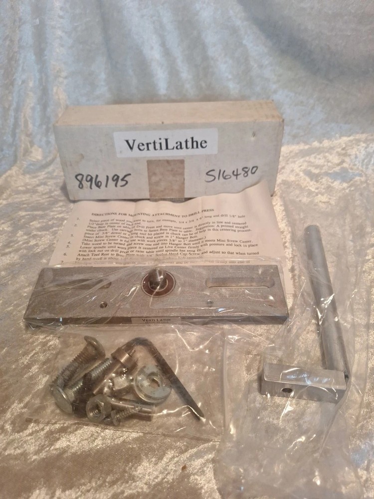 Verti Lathe Attachment for Drill Press - New in Box