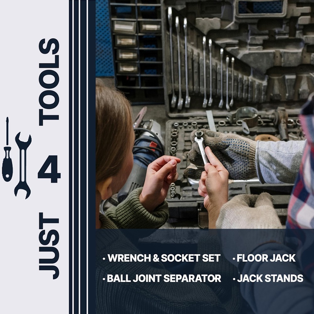 Control Arm Set For 2011-2014 Mazda 2 Front Driver and Passenger Side Lower