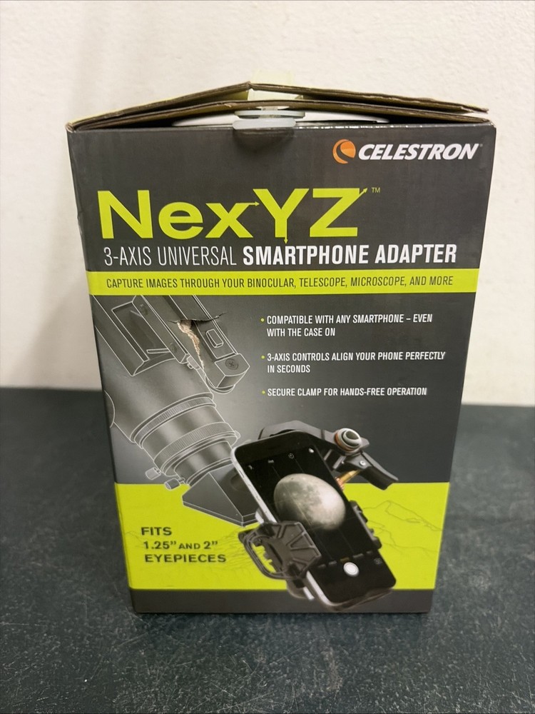 Celestron NexYZ DX Kit with 1x Smartphone Adapter iPhone Android