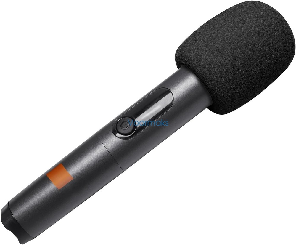 4-Pack Black Foam Mic Cover Windscreen for JBL PartyBox Mic 100 Wird Microphone