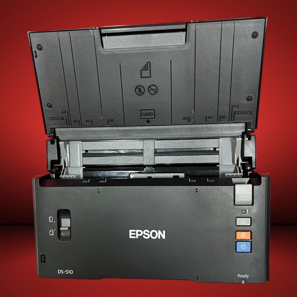 Epson WorkForce DS-510 Desktop Document Scanner J341A No AC Adapter
