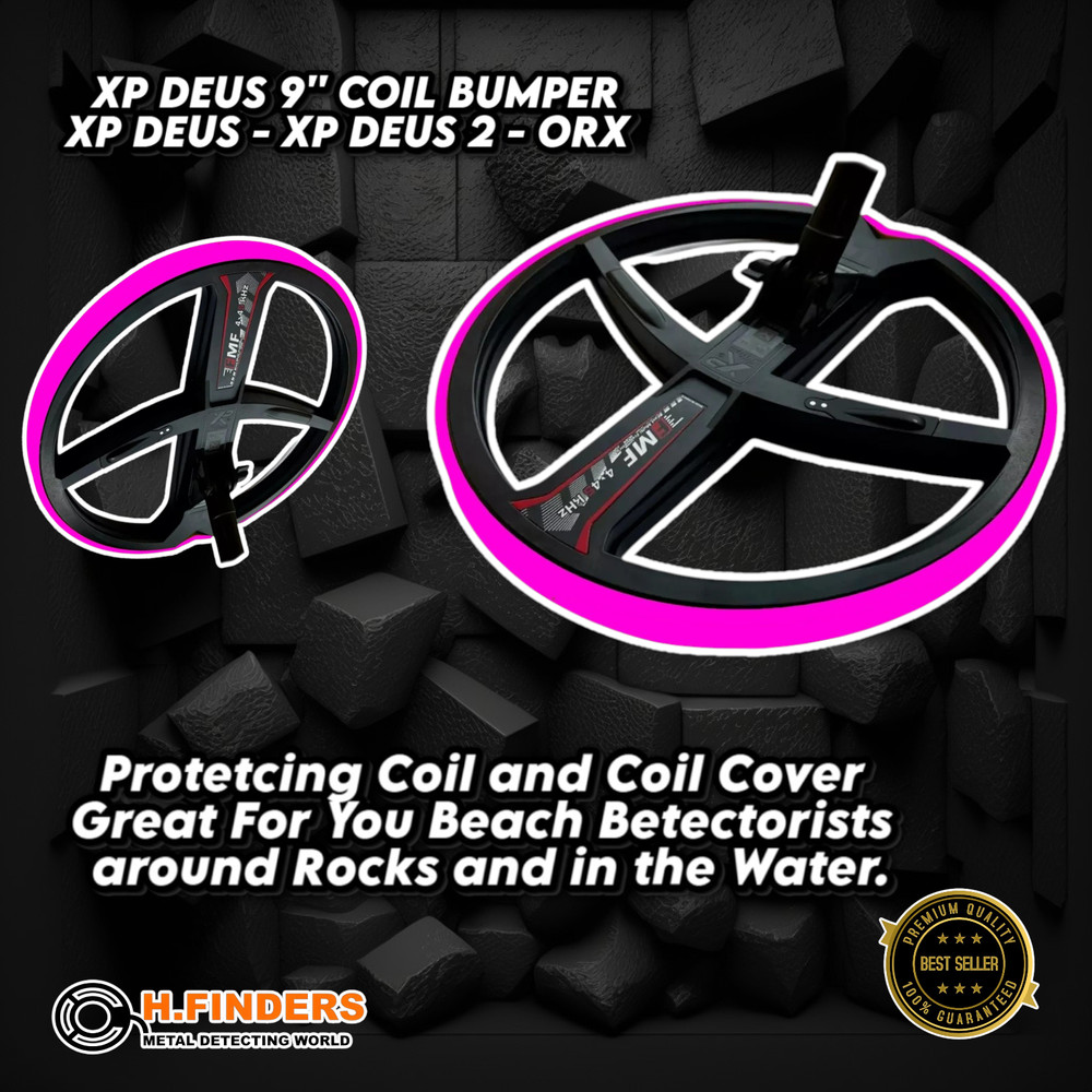 Xp Deus , XP DEUS II , ORX - 9'' Coil Bumper - Pink