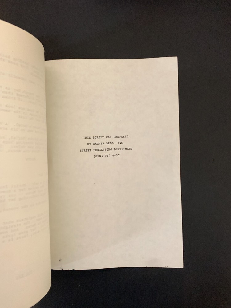 Lawrence Kasdan ACCIDENTAL TOURIST Script Final Draft 1987 Anne Tyler