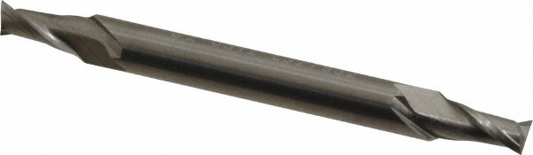 Hertel 5/32", 5/16" LOC, 3/16" Shank, 2" OAL, 2 Flute, Solid Carbide Square E...