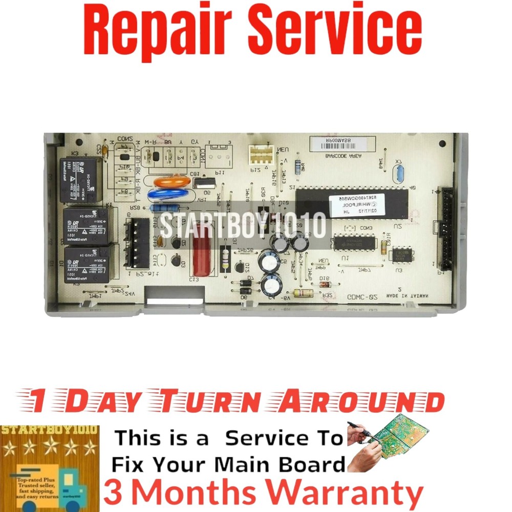 REPAIR SERVICE Dishwasher Control Board 8564543 8564544