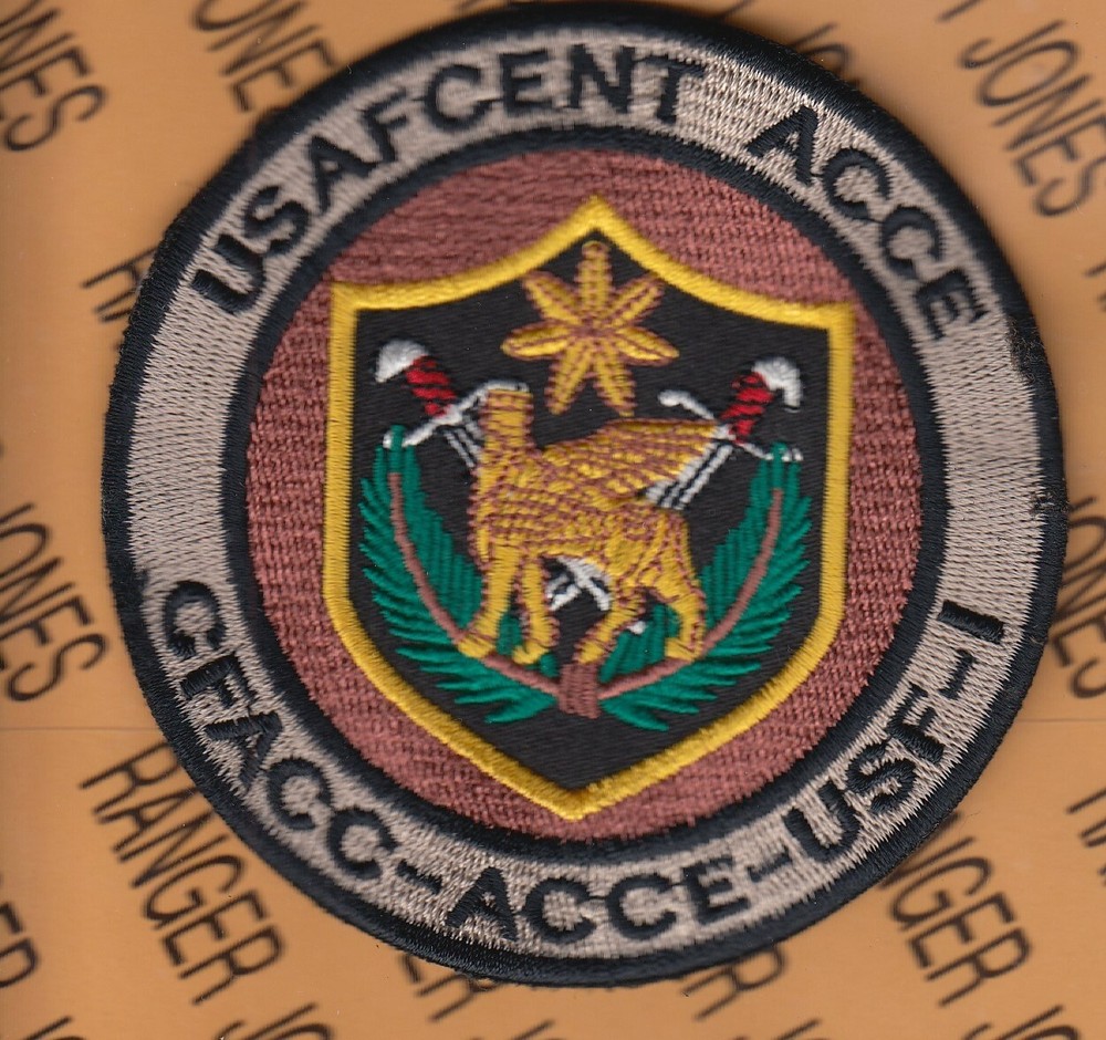 USAF Air Force Central Command ACCE CFACC USF-1 3.75 patch m/e