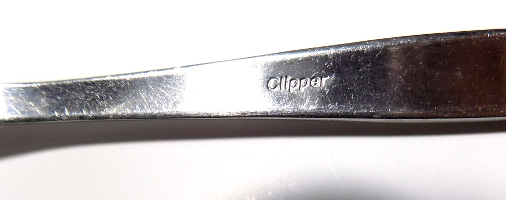 Clipper Fork Plain Stainless-Steel Vintage