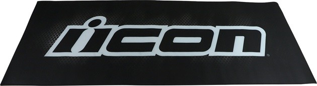 Icon Logo Slant Absorbent Pit Pad Black/White