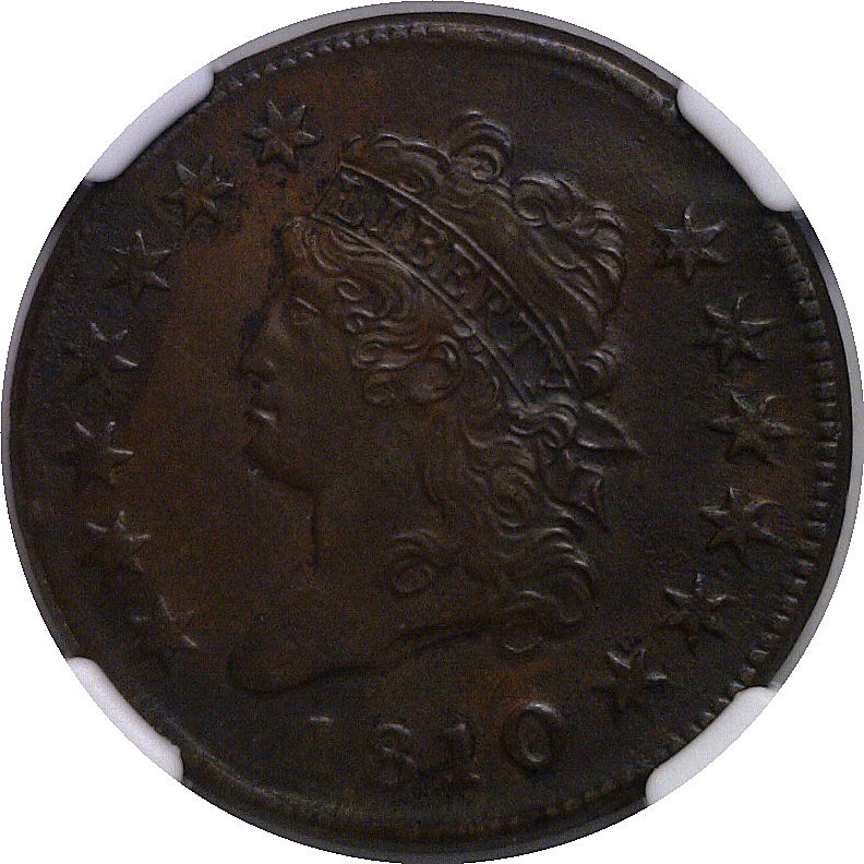 1810 Large Cent NGC XF-40 BN