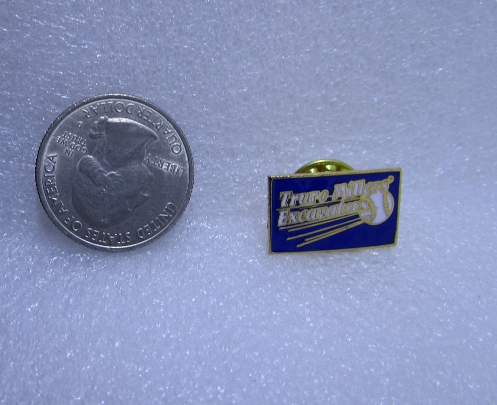 Truro Miller Excavators Softball Pin