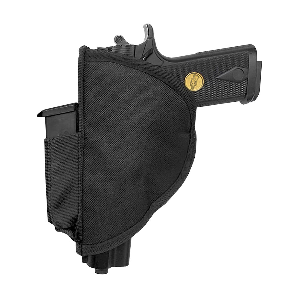 Stealth Gun Safe Pistol Holster XL Hook & Loop Handgun Storage Solution