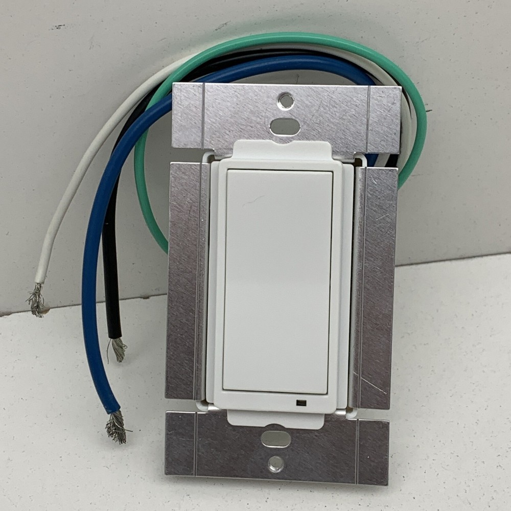 Advanced Control Technologies RS114W A10 Wall Light Switch 20A 960W 120V White