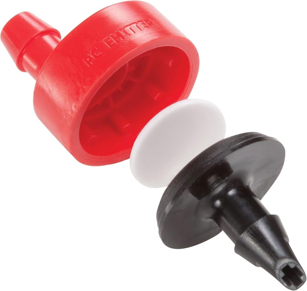 Drip Irrigation Emitters Plastic 2 GPH 30-Pack Self-Piercing Plant Watering