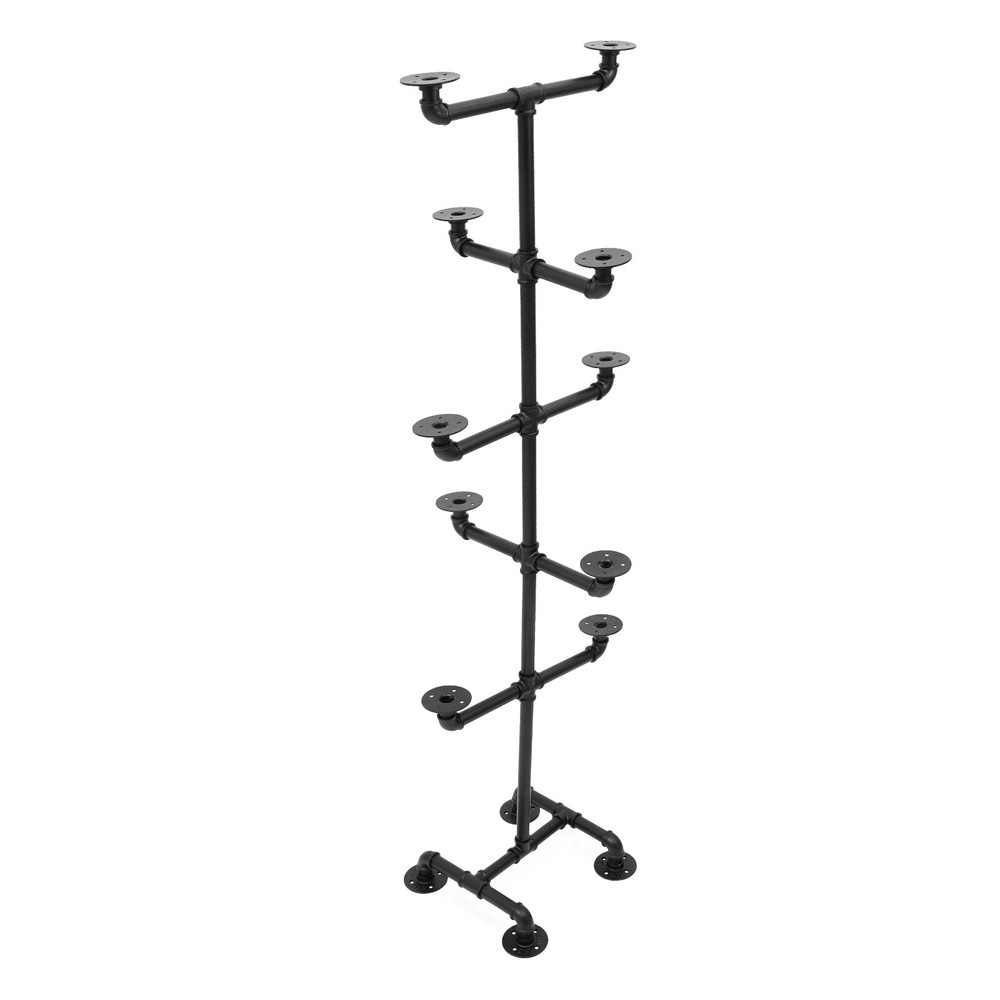 Black Industrial Style Hat Stand Hat Storage Display Holder Hat Display Rack