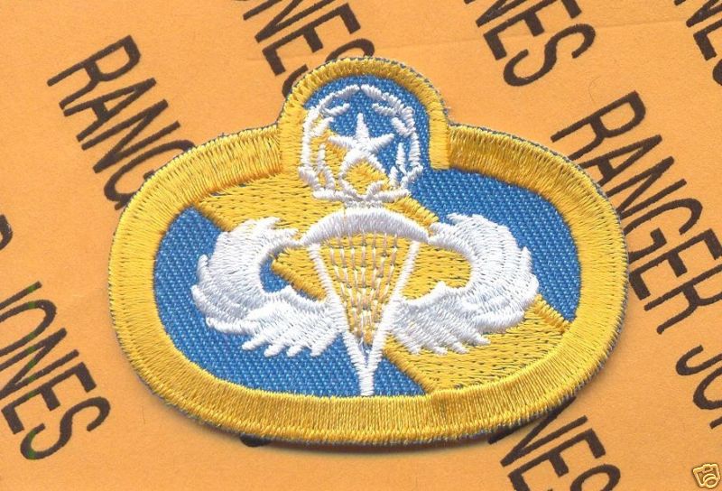 US Army Special Forces Group Airborne MASTER humped wing oval patch