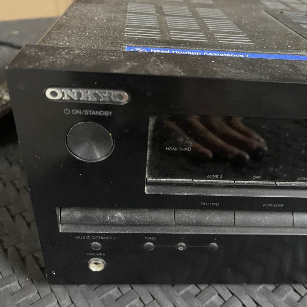 Onkyo AV Receiver HT-R592 7.1-Channel With Remote Bundle Working