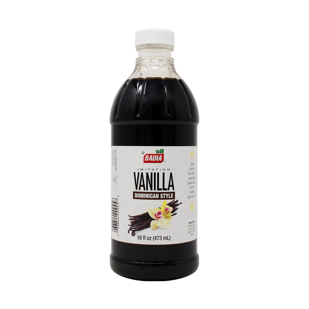Badia Imitation Vanilla Dominican Style 16oz