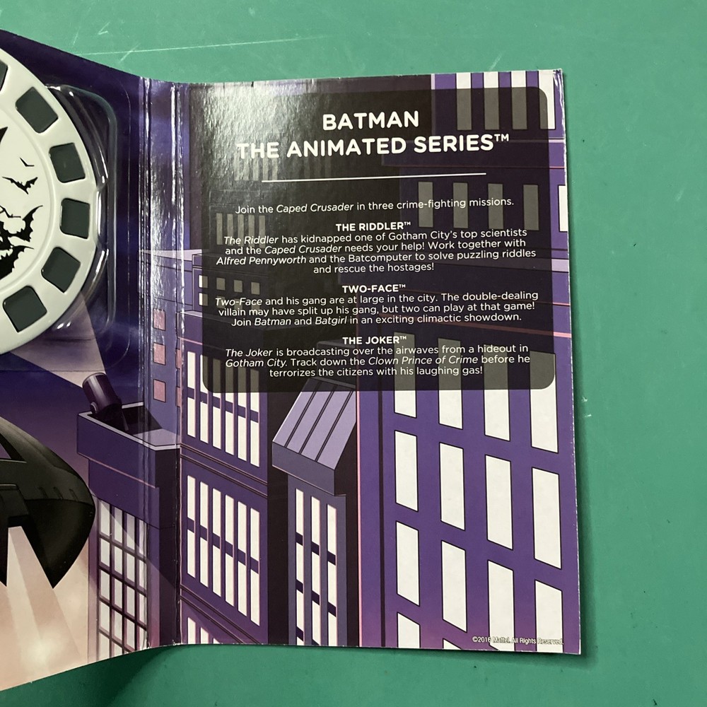 View Master Virtual Reality Experience Destinations (3) & Batman Sets. VERY GOOD